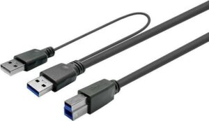 Vivolink PROUSB3AB15C USB Kabel 15 m USB 3.2 Gen 1 (3.1 Gen 1) USB A USB B Schwarz (PROUSB3AB15C)
