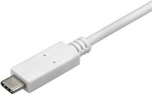 StarTech.com 3 m (10 ft.) USB-C to DisplayPort Cable - 4K 60Hz - White - Externer Videoadapter - STM32F072CBU6 - USB-C - DisplayPort - weiß