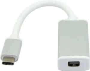 MicroConnect - Externer Videoadapter - USB-C 3.1 - Mini DisplayPort - weiß