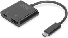 DIGITUS - Externer Videoadapter - USB-C 3