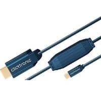 ClickTronic CLICK C - Adapterkabel - Mini DisplayPort männlich zu HDMI männlich - 3 m - Doppelisolierung