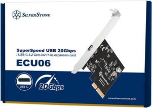 Silverstone ECU06 Schnittstellenkarte/Adapter USB 3.2 Gen 2 (3.1 Gen 2) (SST-ECU06)
