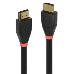 Lindy - HDMI-Kabel - HDMI (M) bis HDMI (M) - 15 m - abgeschirmt - Schwarz - rund