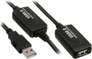 Kindermann 5771000110 10m USB A USB A Schwarz USB Kabel (5771000110)