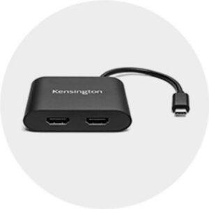 Kensington - Videoschnittstellen-Converter - HDMI / USB - USB-C (M) bis HDMI (W) - Schwarz - 4K Unterstützung - für Microsoft Surface Pro 7