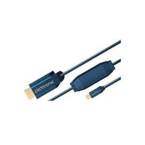 ClickTronic CLICK C - Adapterkabel - Mini DisplayPort männlich zu HDMI männlich - 1 m - Doppelisolierung - 4K Unterstützung