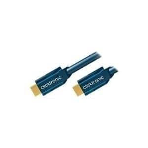 ClickTronic Casual Series - HDMI mit Ethernetkabel - HDMI (M) bis HDMI (M) - 15 m