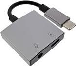 USB-C Audio Adapterkabel zu 3.5mm Buchse+ PD 30W (33054F)