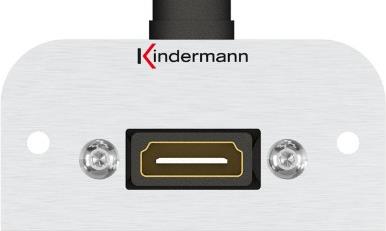 Kindermann Konnect 54 - Modulares Faceplate-Snap-In - HDMI