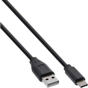 MicroConnect - USB-Kabel - USB-C (M) zu USB (M) - USB 2.0 - 3 A - 5 m - Schwarz