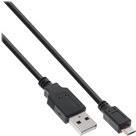 INLINE - USB-Kabel - USB (M) zu Micro-USB Typ B (M) - USB 2.0 - 2 A - 1.8 m - robust - Schwarz