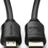 MicroConnect - Ultra High Speed - HDMI-Kabel mit Ethernet - HDMI männlich zu HDMI männlich - 7.5 m - Dreifachisolierung - Schwarz - Dolby DTS-HD Master Audio-Unterstützung