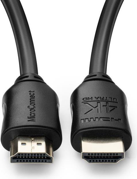 MicroConnect - Ultra High Speed - HDMI-Kabel mit Ethernet - HDMI männlich zu HDMI männlich - 7.5 m - Dreifachisolierung - Schwarz - Dolby DTS-HD Master Audio-Unterstützung