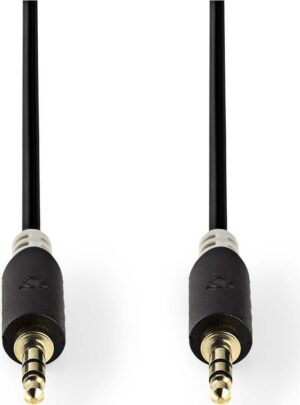 Nedis CABW22000AT100 Audio-Kabel 3.5mm Anthrazit (CABW22000AT100)