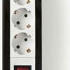 Verlängerungsbuchse- Schutzkontakt Typ F CEE 7/7- 4-Wege- 3.00 m- 3680 W- (EXSO430F1PRO)