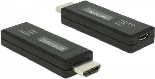 DeLOCK HDMI Tester - für EDID Information - 2-zeilige OLED Anzeige (63327)