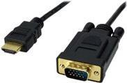 MCL Samar - Adapterkabel - HDMI männlich zu HD-15 (VGA) männlich - 1.5 m