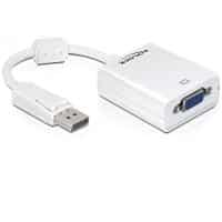 DeLOCK - VGA-Adapter - 20-poliger DisplayPort (M) - HD-15 (W) - 12