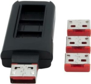 EXSYS GmbH Zusätzliche USB Abdeckungs-Verriegelung EX-1114-RL