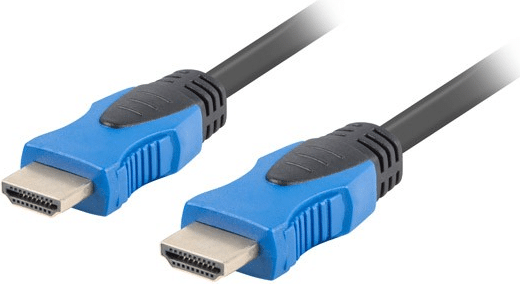 Lanberg CA-HDMI-20CU-0100-BK HDMI-Kabel 10 m HDMI Typ A (Standard) Schwarz (CA-HDMI-20CU-0100-BK)