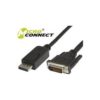 MicroConnect - DisplayPort-Kabel - Dual Link - DisplayPort (M) bis DVI-D (M) - 1 m