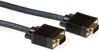ACT VGA connection cable male-male black 30 m VGA-Kabel VGA (D-Sub) Schwarz (AK4277)