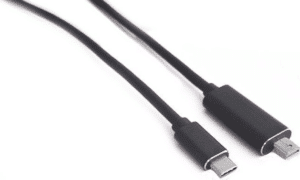 Microconnect USB3.1CMDP2 USB-Grafikadapter 3840 x 2160 Pixel Schwarz (USB3.1CMDP2)