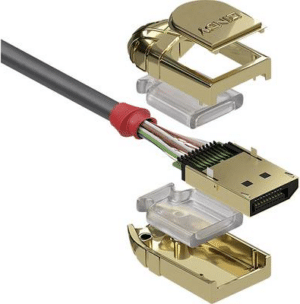 Lindy Gold - DisplayPort-Kabel - DisplayPort (M) bis DisplayPort (M) - DisplayPort 1