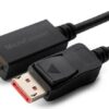 MicroConnect - Adapterkabel - DisplayPort männlich eingerastet zu HDMI männlich - 1 m - Dreifachisolierung - Schwarz - unterstützt 4K 60 Hz (4096 x 2160)