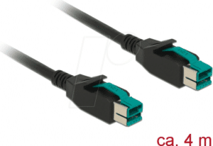 DeLOCK - Powered USB-Kabel - USB PlusPower (12 V) (M) bis USB PlusPower (12 V) (M) 4