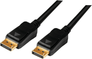 Logilink - DisplayPort-Kabel - DisplayPort (M) bis DisplayPort (M) - 15 m - Schwarz - 4K Unterstützung