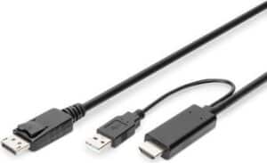 DIGITUS - Adapterkabel - DisplayPort männlich zu HDMI
