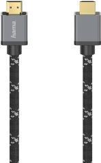 Hama 00205239 HDMI-Kabel 2 m HDMI Typ A (Standard) Schwarz - Grau (00205239)