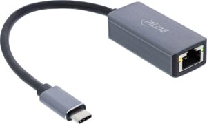 USB 3.2 zu 2.5Gb/s Netzwerk-Adapterkabel Typ-C RJ45 - Voll-Duplex - Halb-Duplex (33380M)