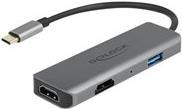 Delock - Dockingstation - USB-C / Thunderbolt 3 - 2 x HDMI