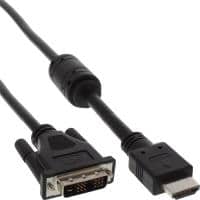 InLine HDMI-DVI Kabel - HDMI 19pol (M) - DVI (M) - 1
