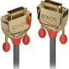 Lindy Gold - DVI-Kabel - Dual Link - DVI-D (M) bis DVI-D (M) - 7.5 m - rund - Grau