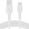 Belkin Flex USB-A/USB-C bis 15W 2m mfi.zert. weiß CAB008bt2MWH (CAB008BT2MWH)