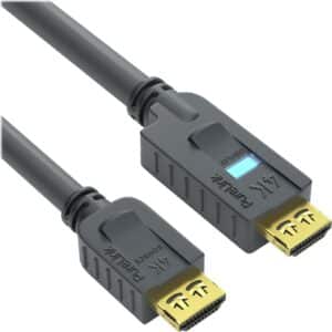 PureLink OneAV PI2010-250 - HDMI-Kabel mit Ethernet - HDMI männlich zu HDMI männlich - 25 m - Dreifachisolierung - Schwarz - rund