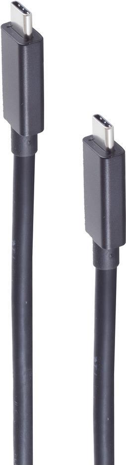 shiverpeaks ®-BASIC-S--USB-C Verbindungskabel--USB Kabel Typ-C Stecker auf Typ C Stecker