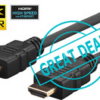VivoLink PROHDMIHD5-BULK HDMI-Kabel 5 m HDMI Typ A (Standard) Schwarz (PROHDMIHD5-BULK)