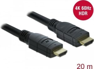 DeLOCK - Highspeed HDMI mit Ethernetkabel - HDMI (M) bis HDMI (M) - 20