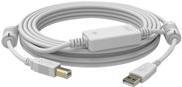 Vision Professional - USB-Kabel - USB (M) bis USB Typ B (M) - USB 2.0 - 15 m - aktiver Booster nachgeschaltet - Schwarz