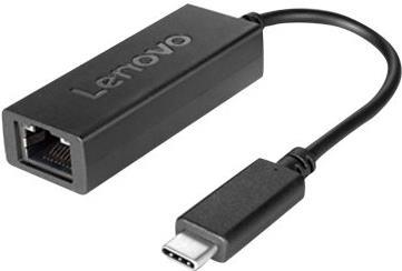 Lenovo USB-C to Ethernet Adapter - Netzwerkadapter - USB-C - Gigabit Ethernet x 1 - FRU - für ThinkCentre M75