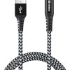 Sandberg Survivor Lightning Cable 1M - 1 m - Lightning - USB A - Männlich - Männlich - Schwarz - Grau (441-35)