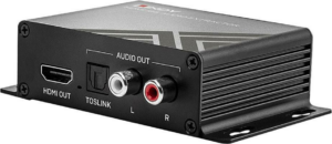 Lindy 18G - HDMI-Audiosignal-Extractor - Schwarz