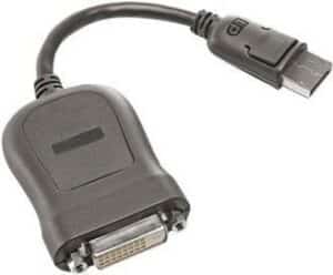 Lenovo - DisplayPort-Adapter - DisplayPort (M) zu DVI-D (W) - 20 cm