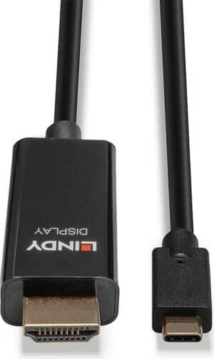 Lindy - Videoschnittstellen-Converter - USB-C (M) bis HDMI (M) - 10