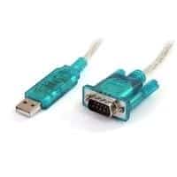 StarTech.com USB2.0 auf Seriell Adapter Kabel - USB zu RS232 / DB9 Konverter 0
