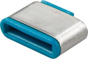 Lindy - Schloss für USB-C-Port - Blau (Packung mit 10) (40466)